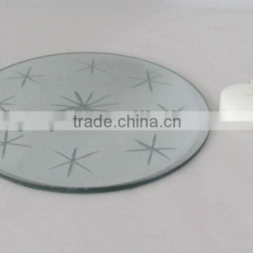 candle mirror plate