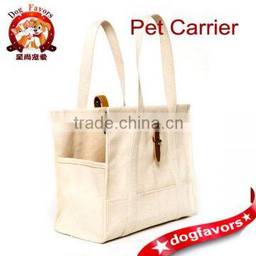 Coal Bag Pet Carrier - Natural Canvas