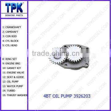 4BT 4BT3.9 4BTA OIL PUMP 3926203, R130-5 R150LC-7/9