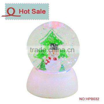 christmas motif horse water globe souvenir