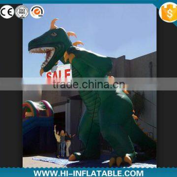 Top quality favorable price popular advertising giant inflatable dinosaur for sale