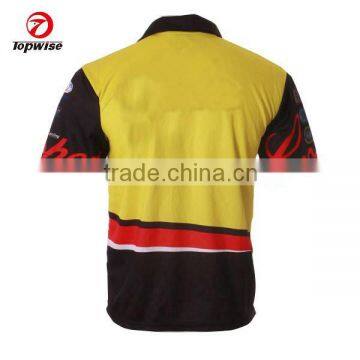 Design Dry Fit 100% Polyester Cricket Polo Shirt photo-3