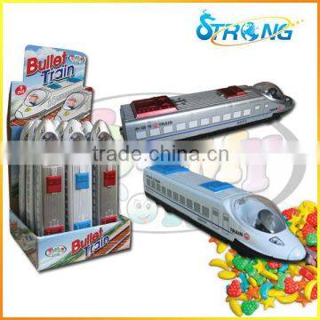 Bullet train candy toy factory car toy China