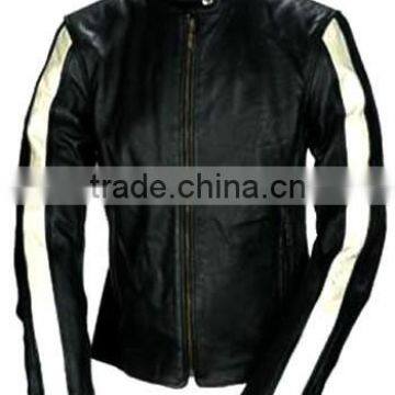 Men Motorbike racing Leather Jacket/Motorcycle Biker Jacket/ custom leather jacket