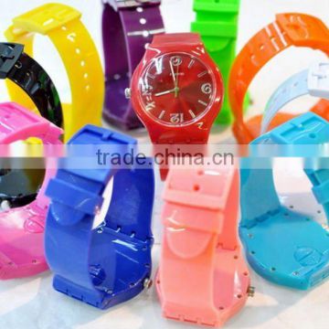 Rubber wristband silicone watches colors #31