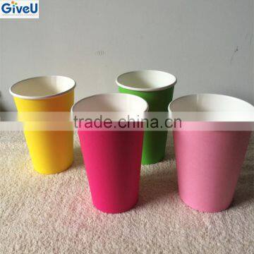 Disposable Eco-Friendly Feature and Paper Material Takeaway Coffee Paper Cup With Lid Popcorn Cup