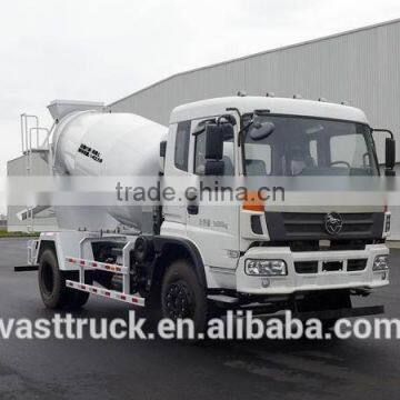 HYUNDAI 4x2concrete mixer truck volume is 3.48cbm at reasonable price