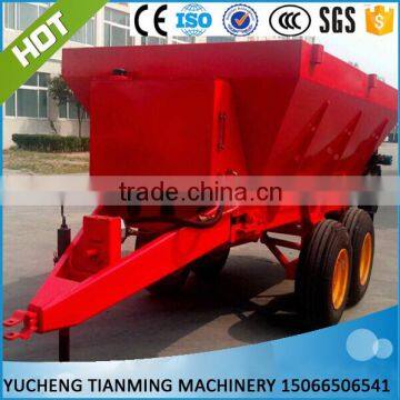 Spreader for tractor trailed