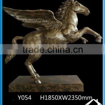 Antique bronze sculpture horse