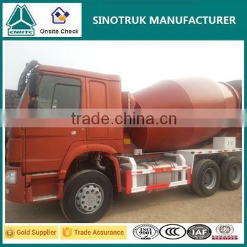 New Condition 10m3 Loading Capacity Concrete Mixer Trucks with Heavy Chassis