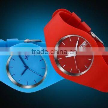 fashion 5atm custom silicone watch cheap colorful watch big size silicone watch