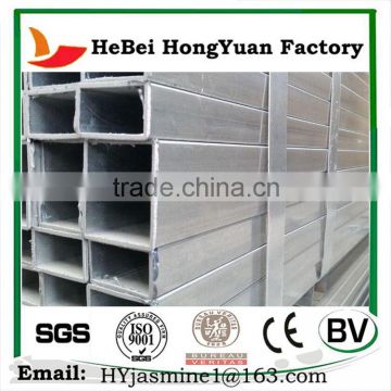 Factory Price Hot Rolled Zinc Coat Round / Square Galvanized Steel Pipe