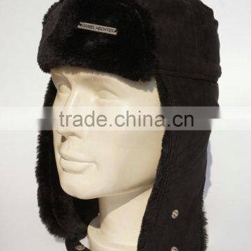 wholesale russian style men black winter hats