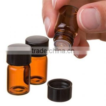 1ml,2ml,3ml mini small essential oil bottle with plastic lip and cap                        
                                                Quality Choice