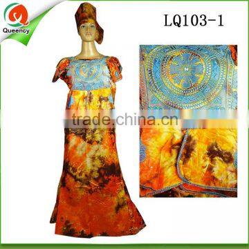 Guangzhou Clothing Market African Women Wear African Boubou Dresses Clothing photo-2