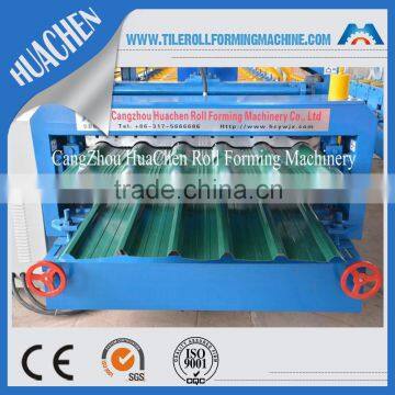 Express Glazed Roof Tile Press Machine Made in China photo-3