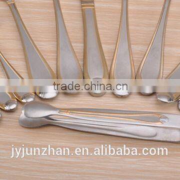 Factory directly sell stainless steel cutlery spoon fork knife with low price and high quality