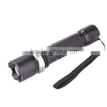 powerful rechargeable LED torch flashlight