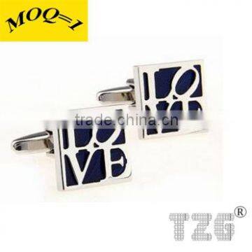 Fashion Stainless Steel LOVE Cuff Link