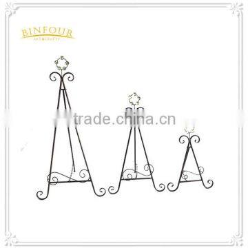 High quality Metal Table Easel desktop iron easel