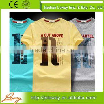 Custom shirt wholesale man tshirt printing