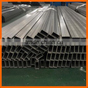 High quality 304 stainless steel rectangular construction tube