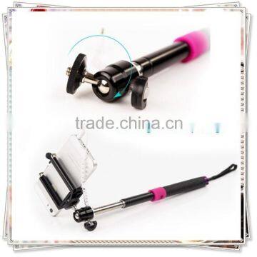 TMO-0202 Wired Monopod Selfie Stick Headphone Cable Control , Best Selling Monopod Wired photo-5