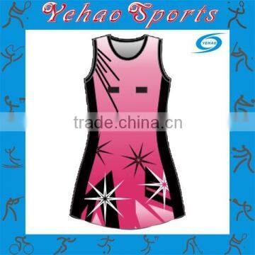 Pink color lively products netball dress