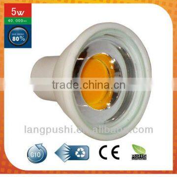 Ceramic GU10 COB LED Spot Bulb 3W 5W