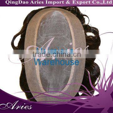 Top 5A Grade Unprocessed Virgin Brazilian Hair Toupee photo-3