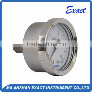 Back connection air compressor pressure gauge manufacturer