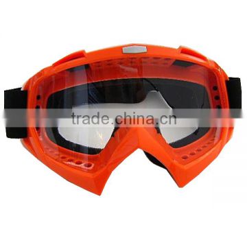 Dirt Bike ATV Off-Road Ski Snowboard Orange Motorcycle Goggles