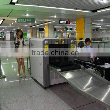 Security X ray luggage inspection scanner XJ6550 for airport/factory security,check guns and weapons