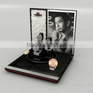 2015 hot design and wonderful 3 layers watch display stand