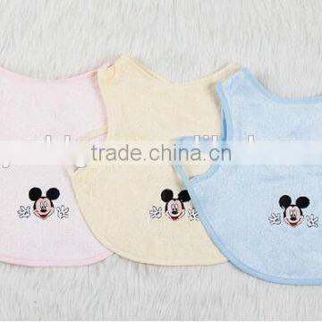 Plain Baby Bibs/baby Bib/100% Bamboo Muslin Pinny Super Soft Muslin Baby Bib photo-3