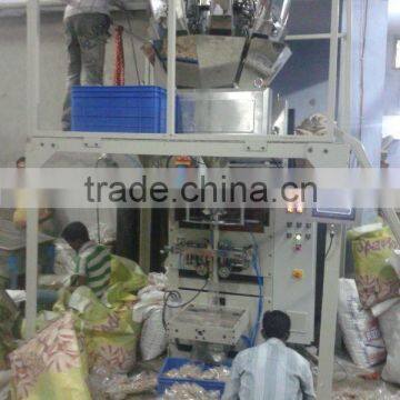 Bagger machine with multi Head weigher