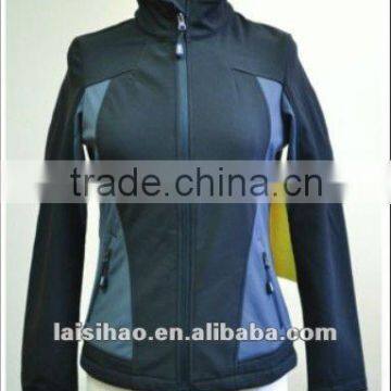 100% polyester soft shell jacket