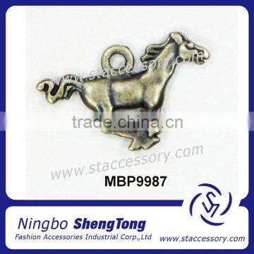 2014 Horse Charms for Metal pendant Jewelry DIY Material