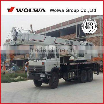 20 ton Used Truck Crane with telescopic boom 5 section for sale