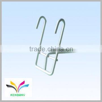 Supermarket wall hanging keychain necklace metal wire display hook