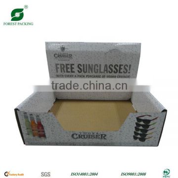 PRINTED CORRUGATED SUNGLASSES DISPLAY BOX