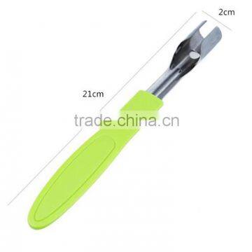 vegetable corer fruit corer for kitchen with soft TPR handle