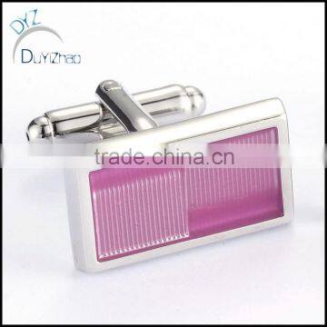 Wholesale Pink Design Your Own Cufflinks photo-2