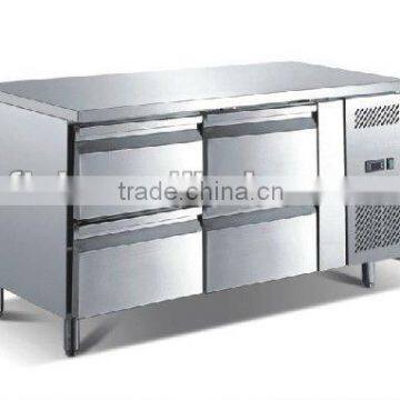 Stainless Steel Working Table Refrigerator