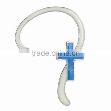 Hot Sale Light in the Dark Cross Cuff Earring American Punk Ear Cuff photo-4