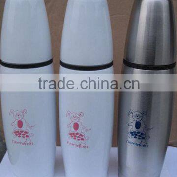 Hot Selling double wall bullet-shape stainless steel tea tumbler