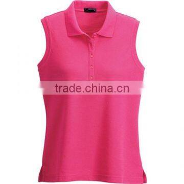 sleeveless polo women