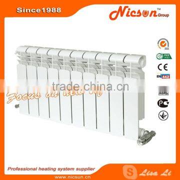 Bimetal aluminum-steel radiators