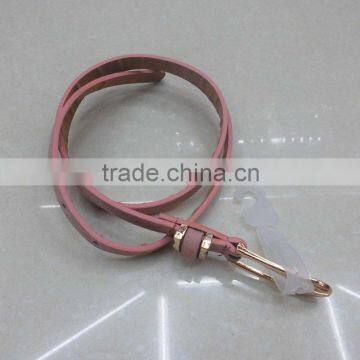 YiWu DeSai 2014 new product design fashion women leather belts wholesale manufacturer