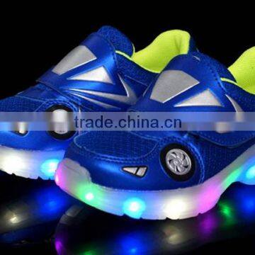 New Design 7 Color Kids Led Shoes USB Rechargeable Supplier's Choice